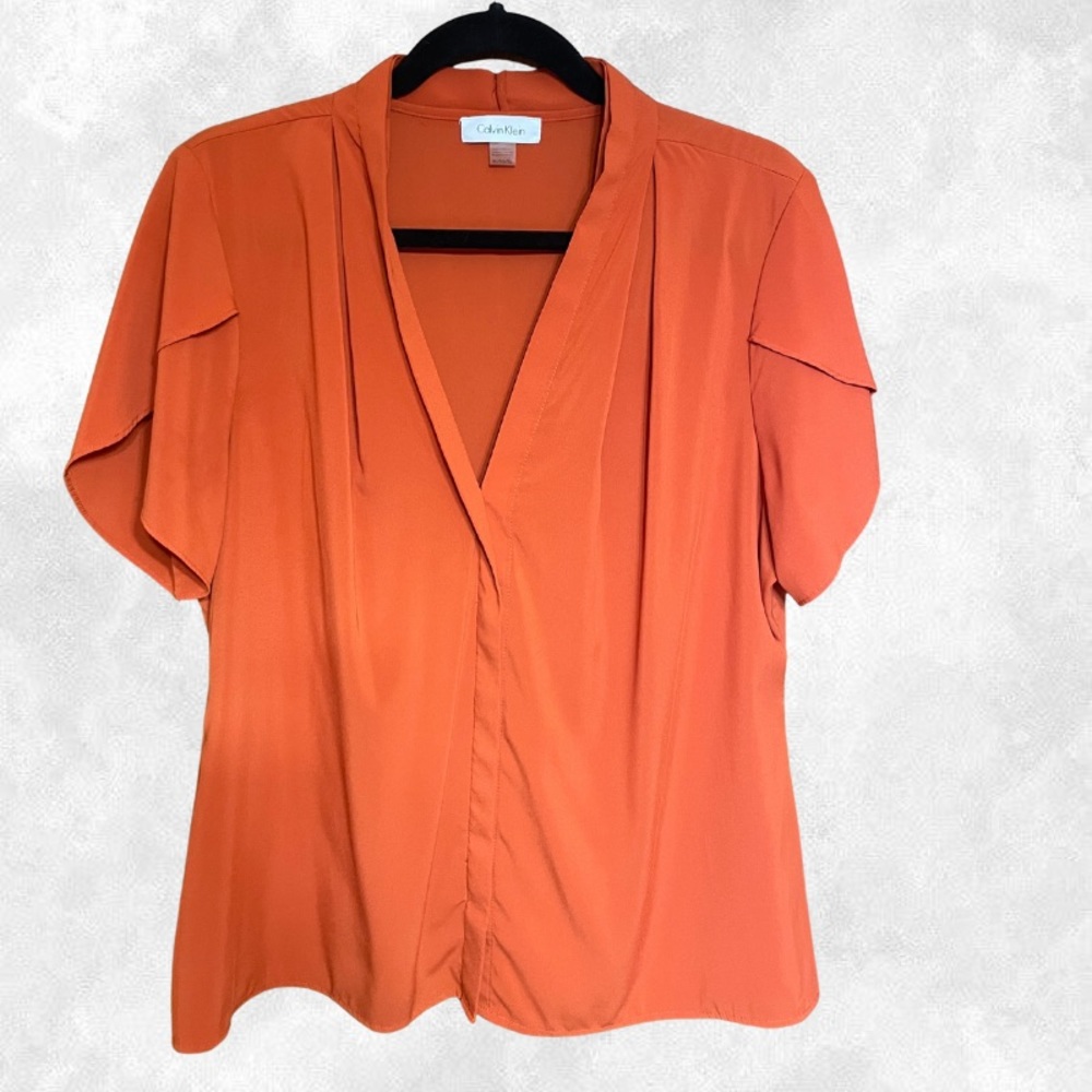 Orange Blouse